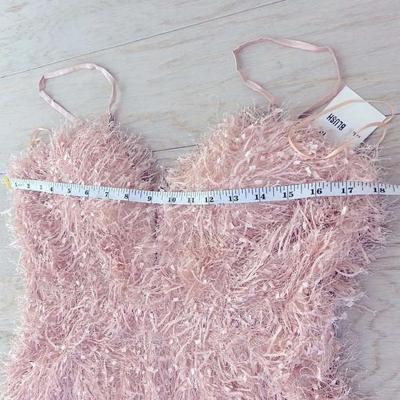 MANIJU l Paste Softgirl Pink Long Formal Dress NEW Size 10 - Picture 10 of 16